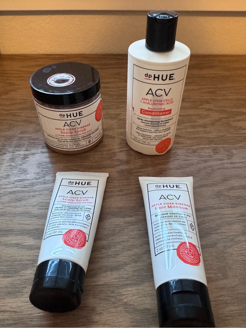 DP Hue Apple Cider Vinegar Hair Care Bundle